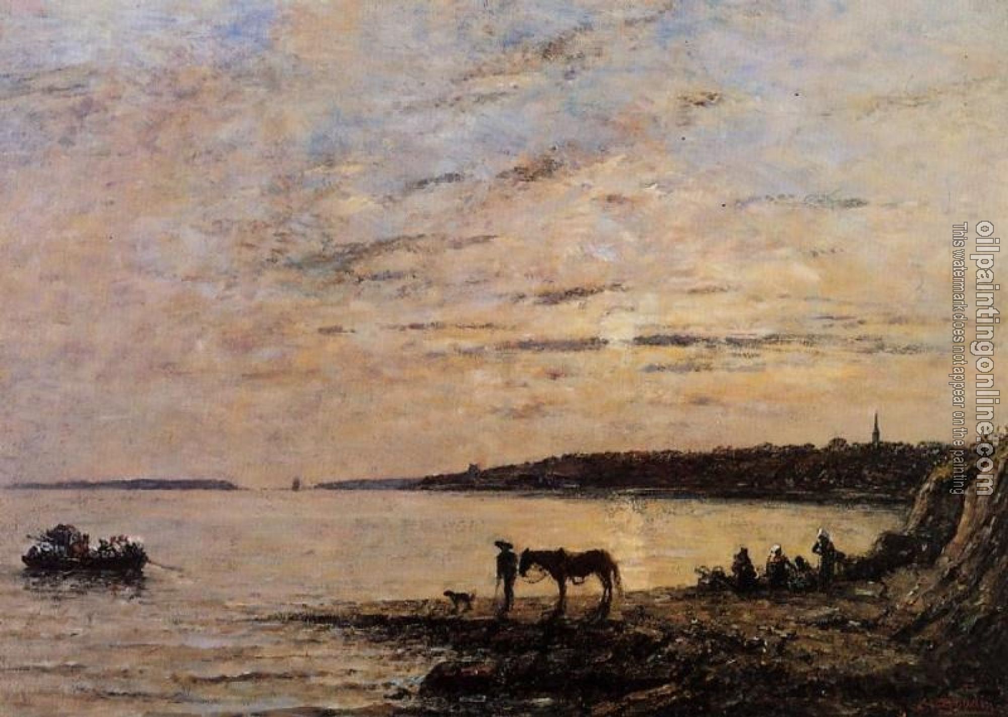 Boudin, Eugene - Brest, the Harbor